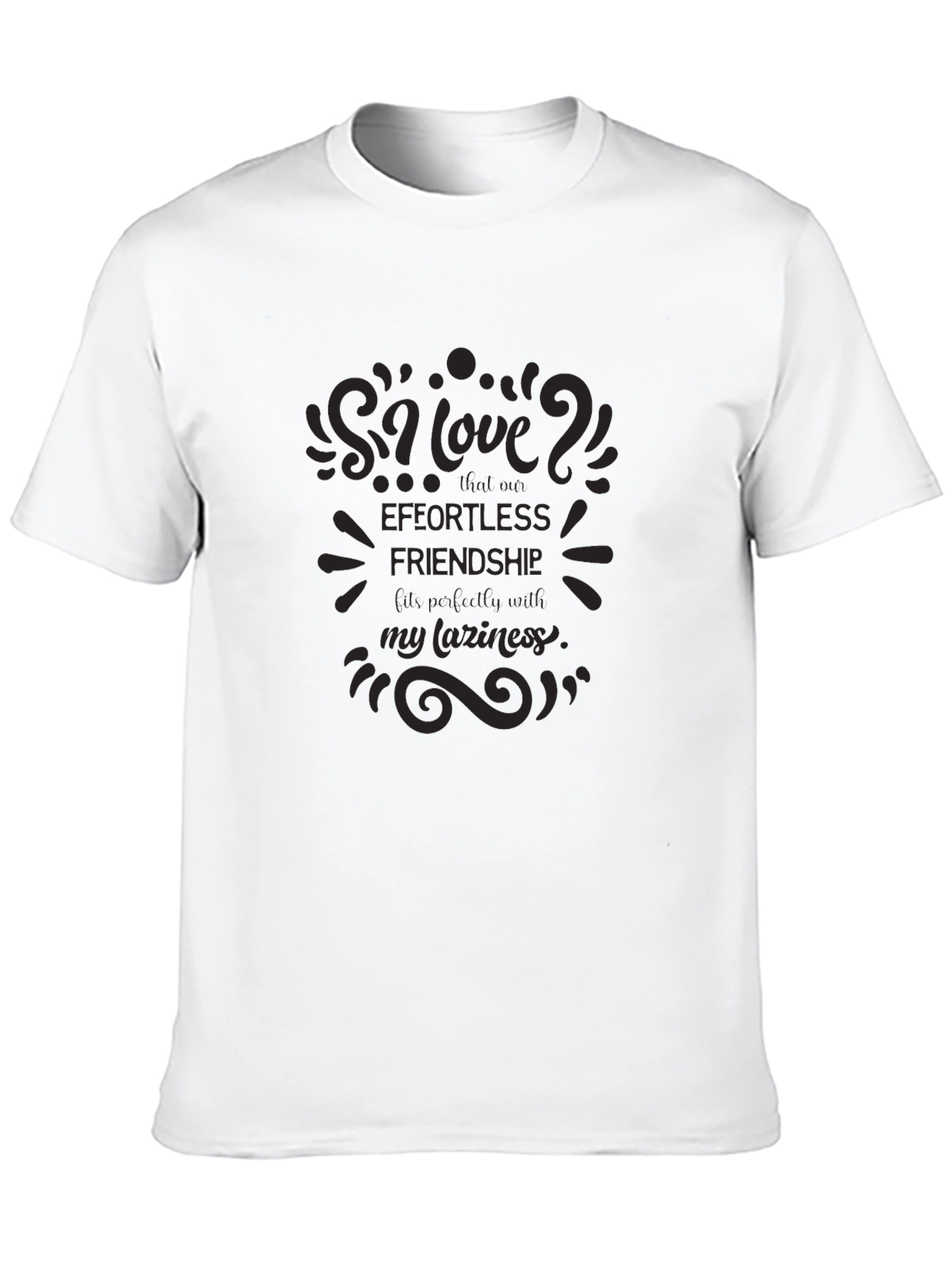 Effortless Friendship Graphic T-Shirt