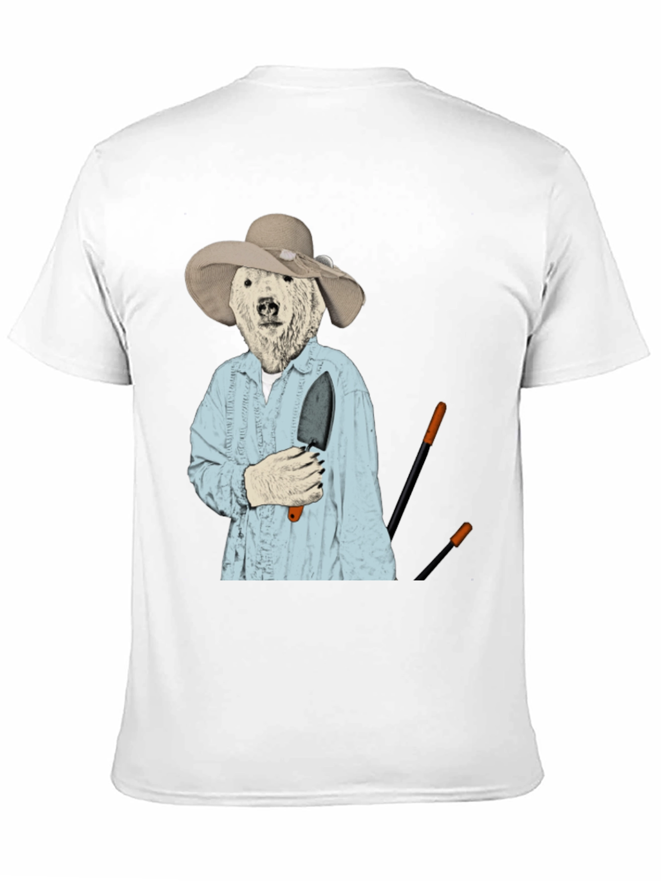 Funny Bear Gardener T-Shirt