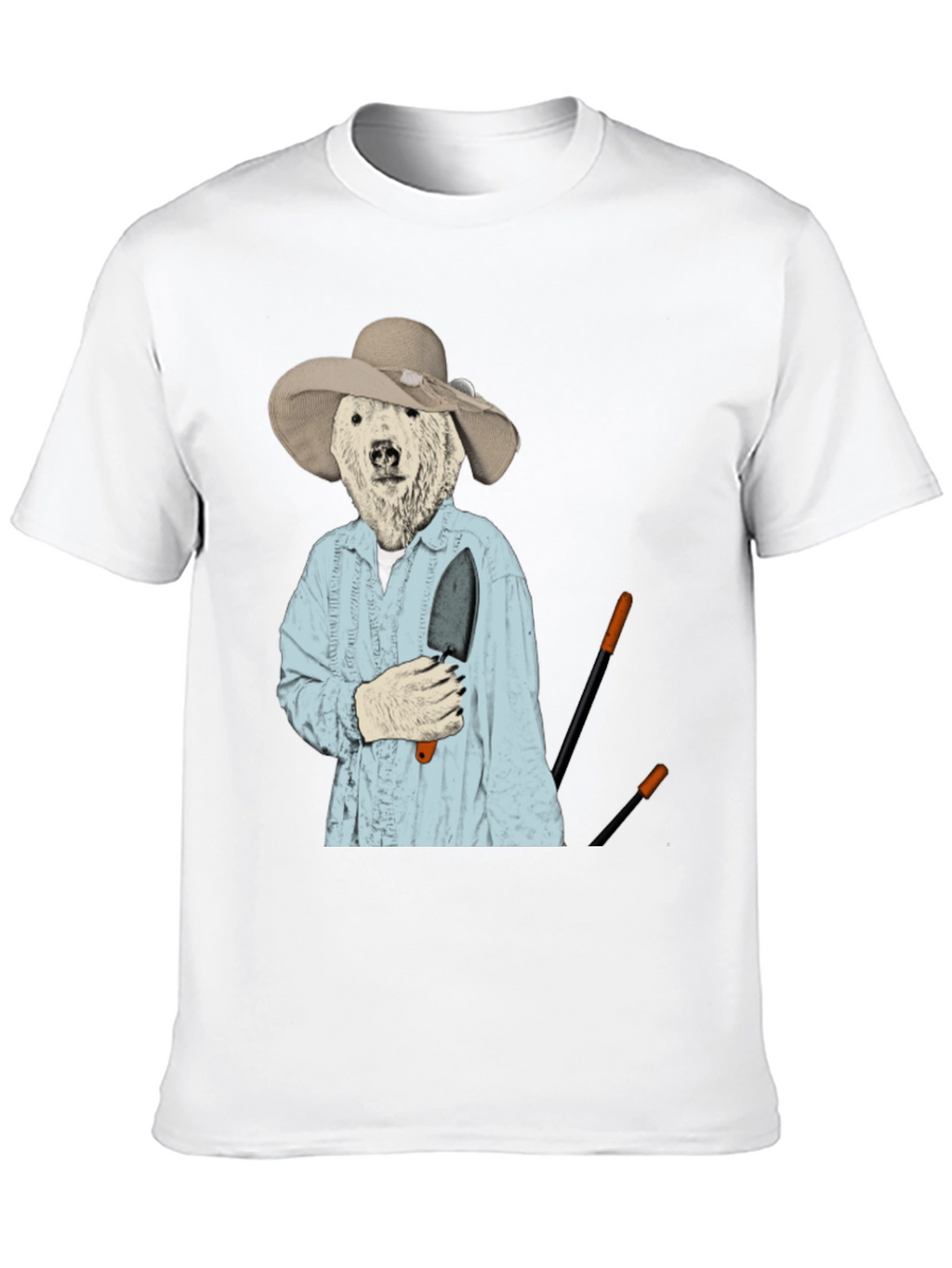 Funny Bear Gardener T-Shirt