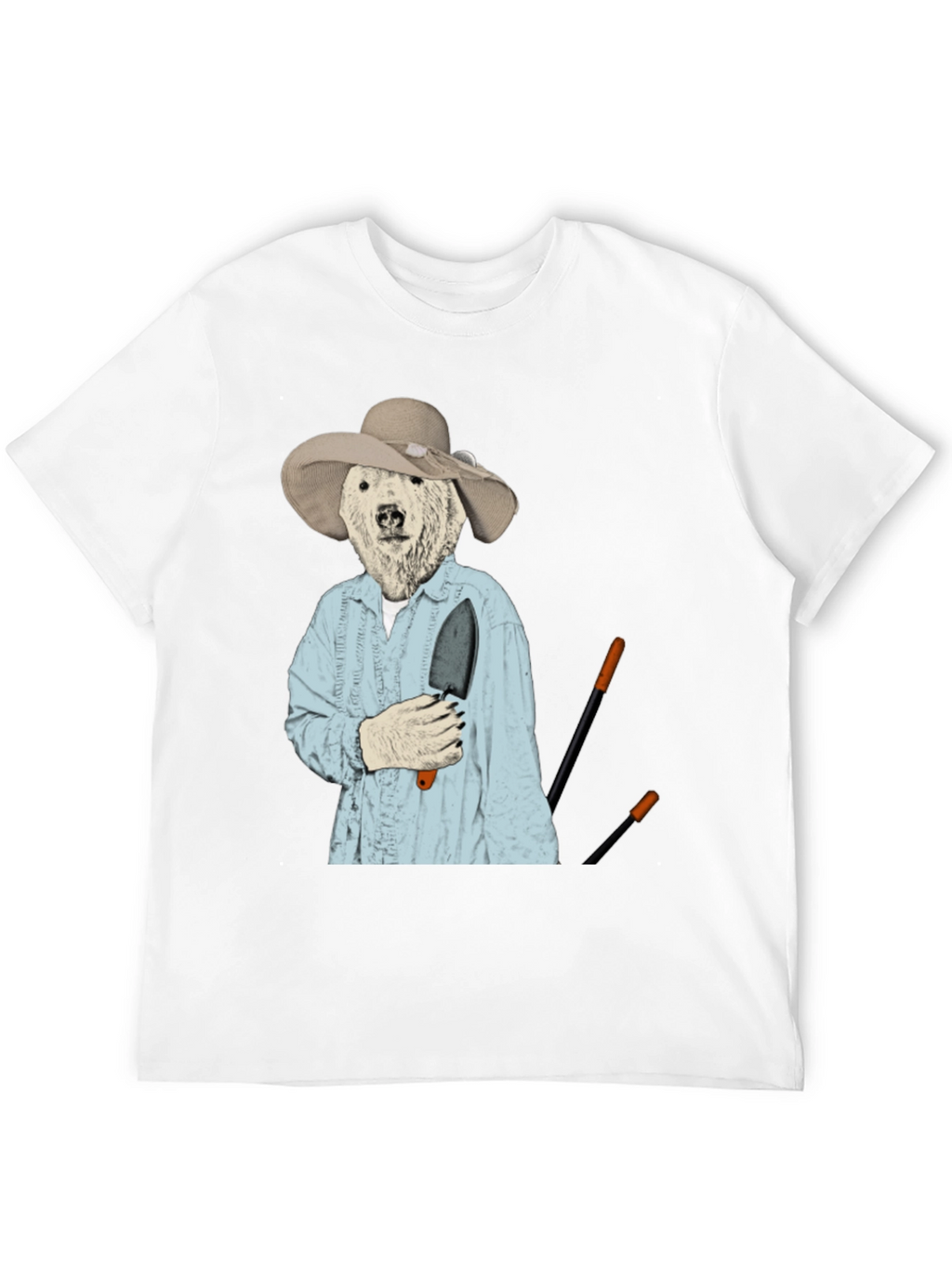 Funny Bear Gardener T-Shirt