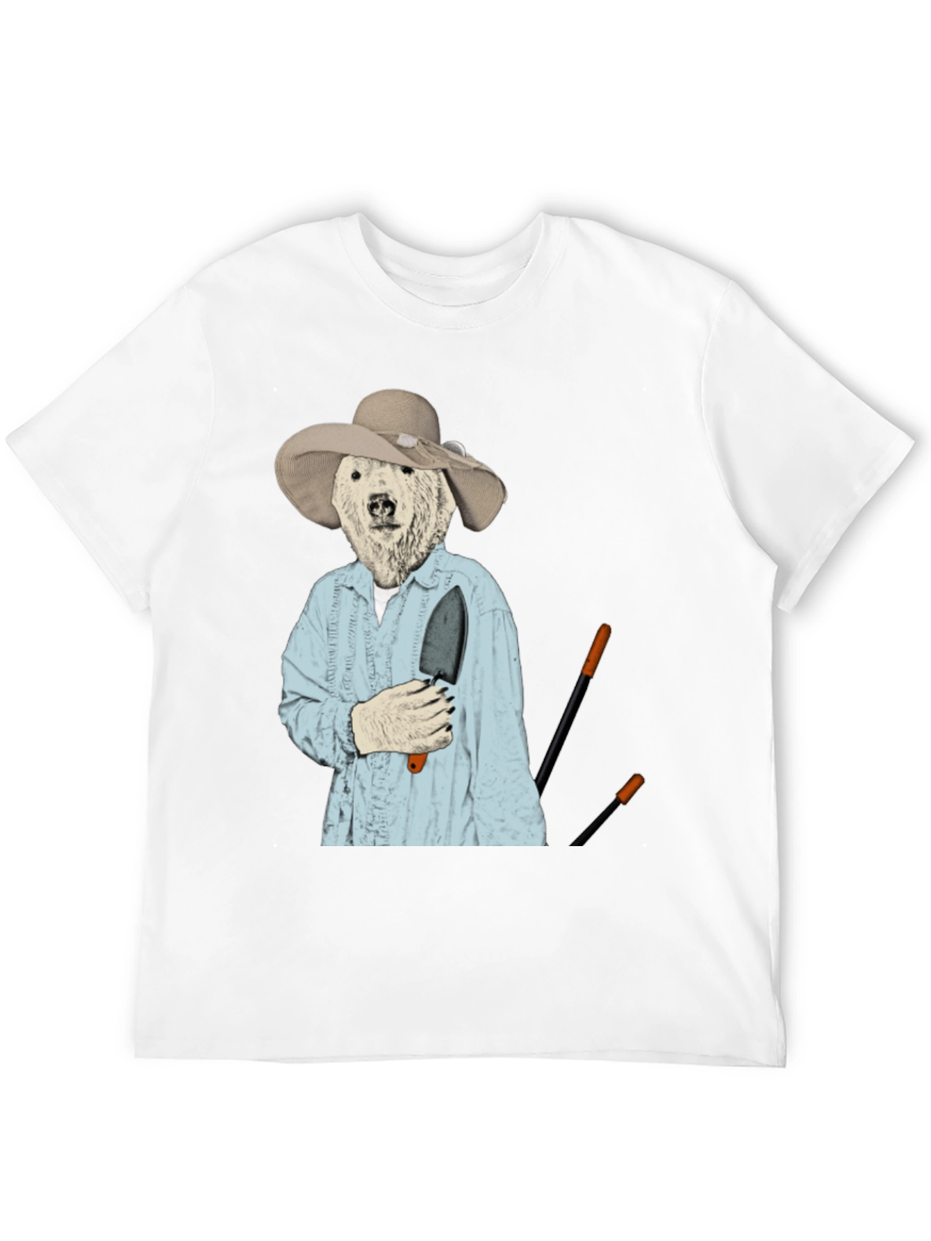 Funny Bear Gardener T-Shirt