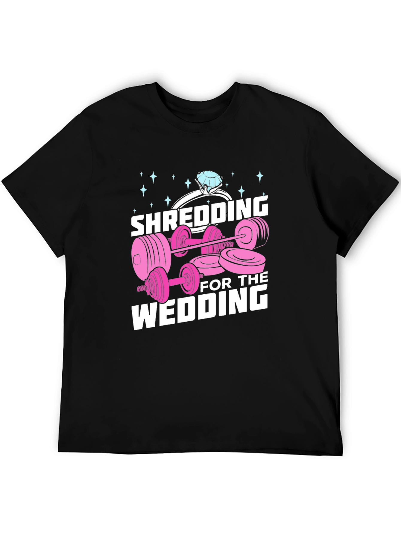 Shredding for the Wedding Black T-Shirt