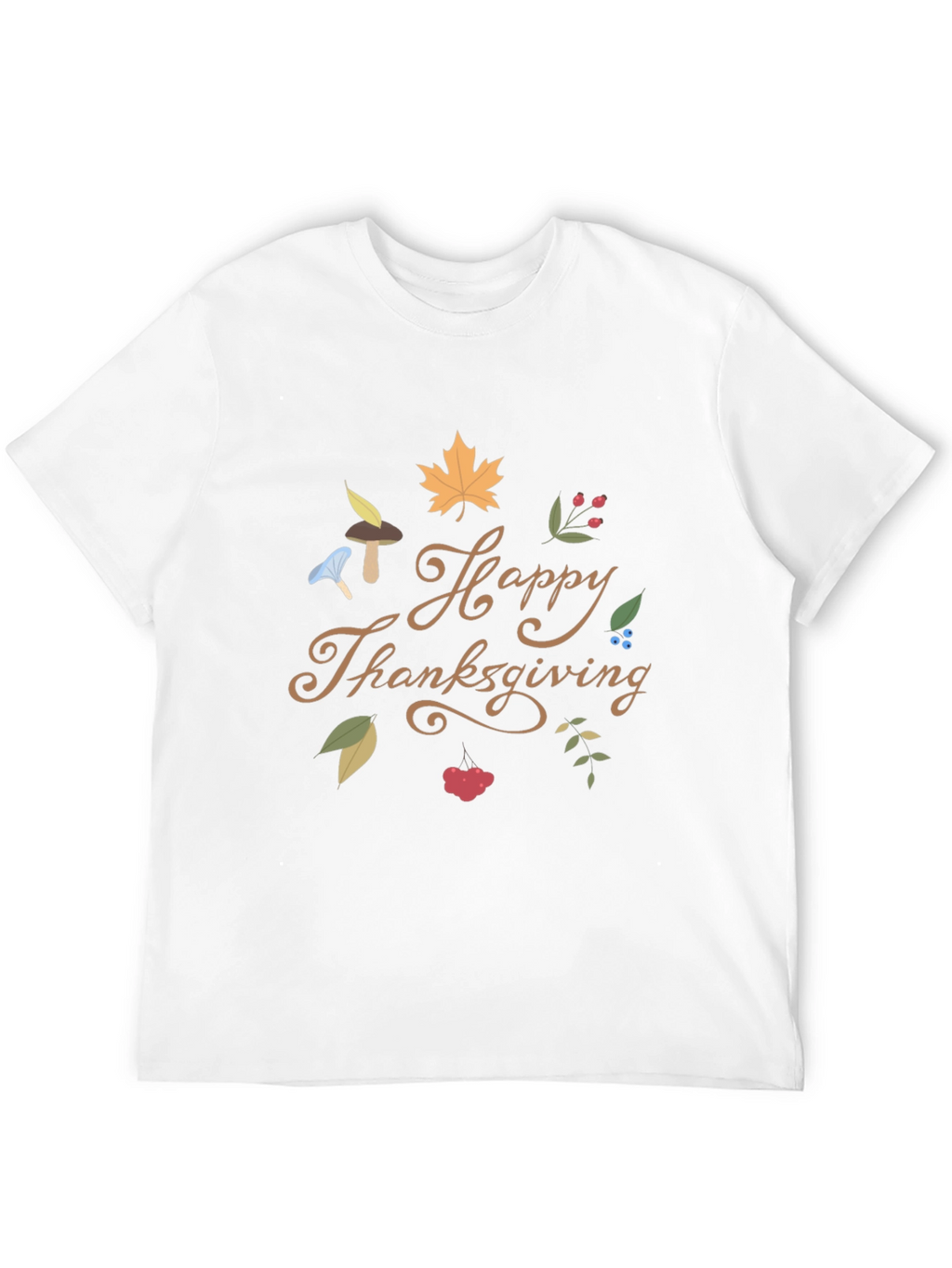 Happy Thanksgiving T-Shirt - Fall Festive Tee