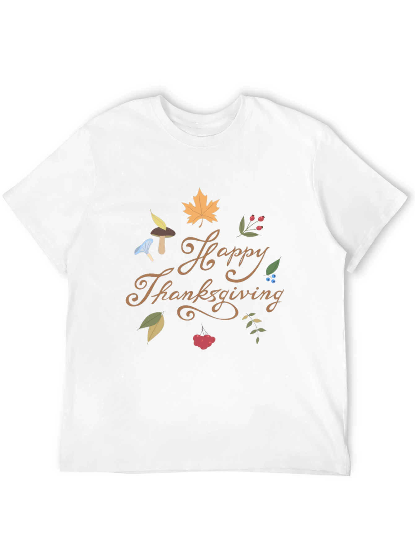 Happy Thanksgiving T-Shirt - Fall Festive Tee