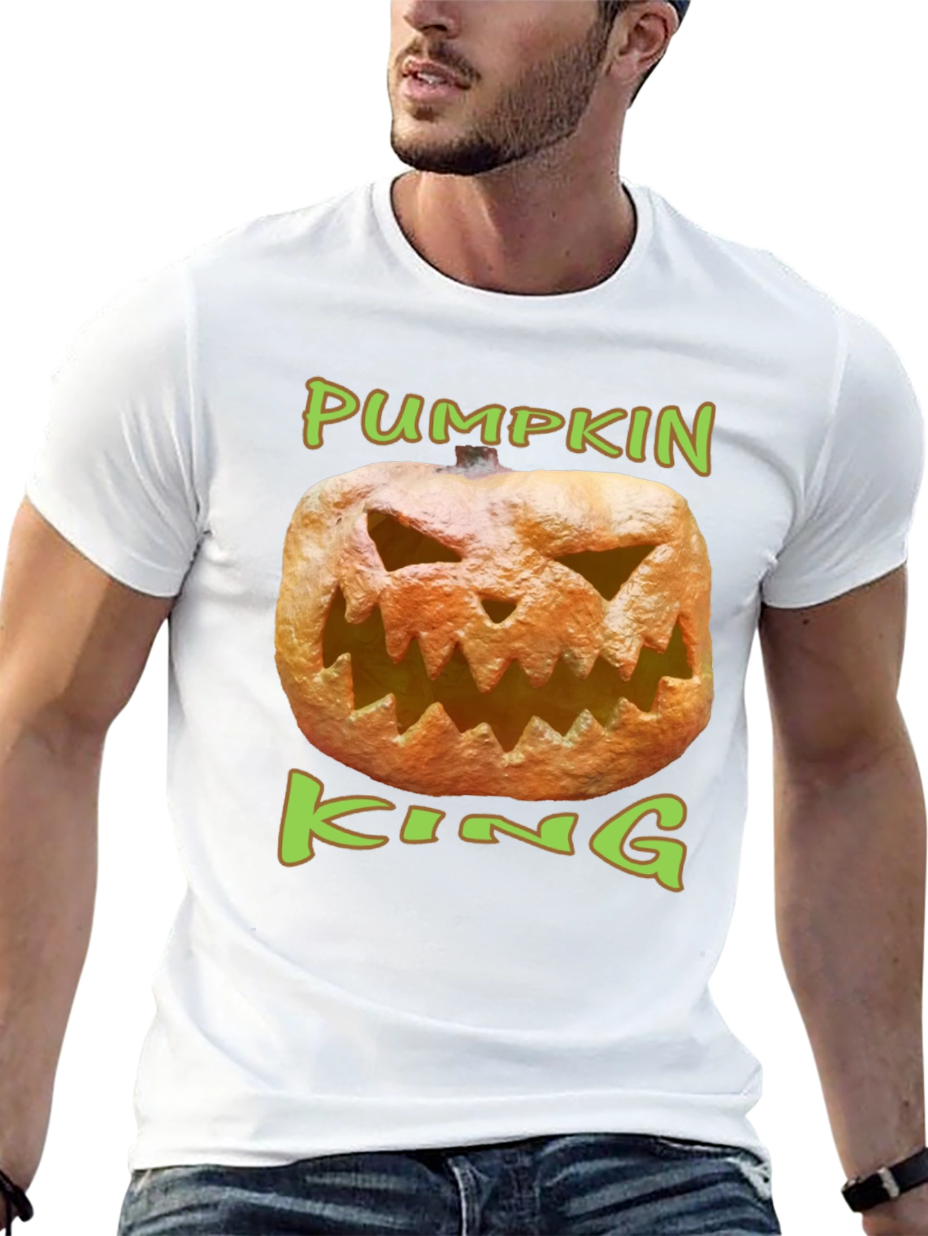 Pumpkin King Graphic T-Shirt - Halloween Edition