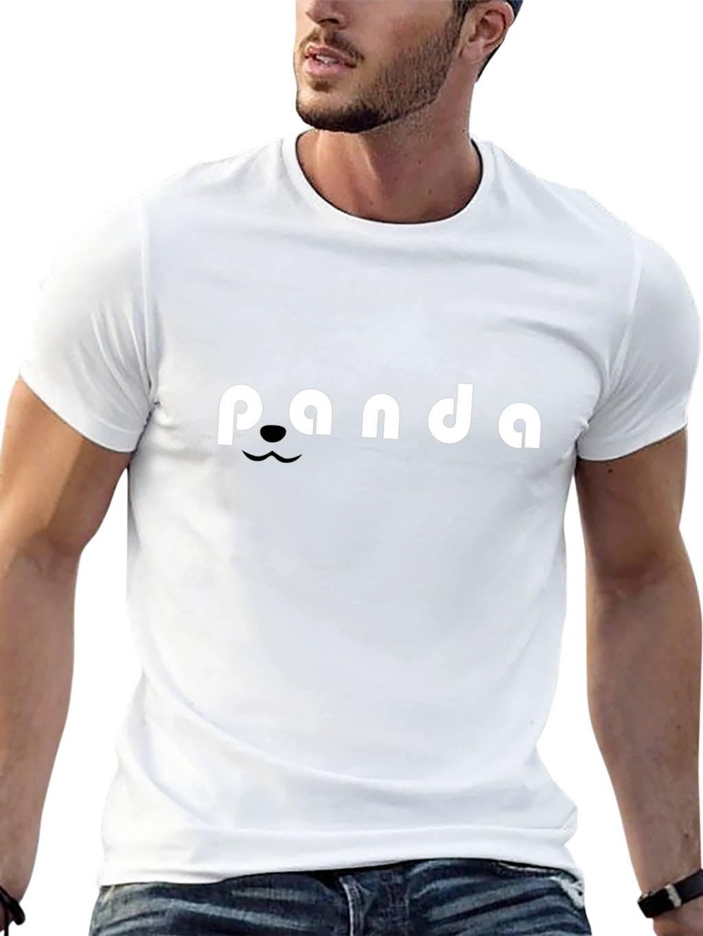 Panda Graphic Tee - Cute Animal Design T-Shirt