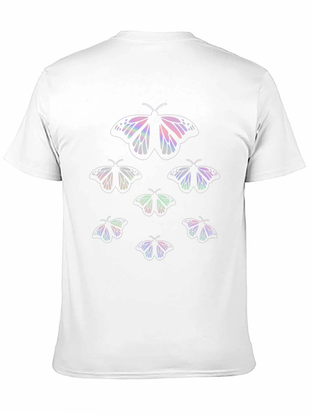 Butterfly Graphic Tee - Stylish Black T-Shirt