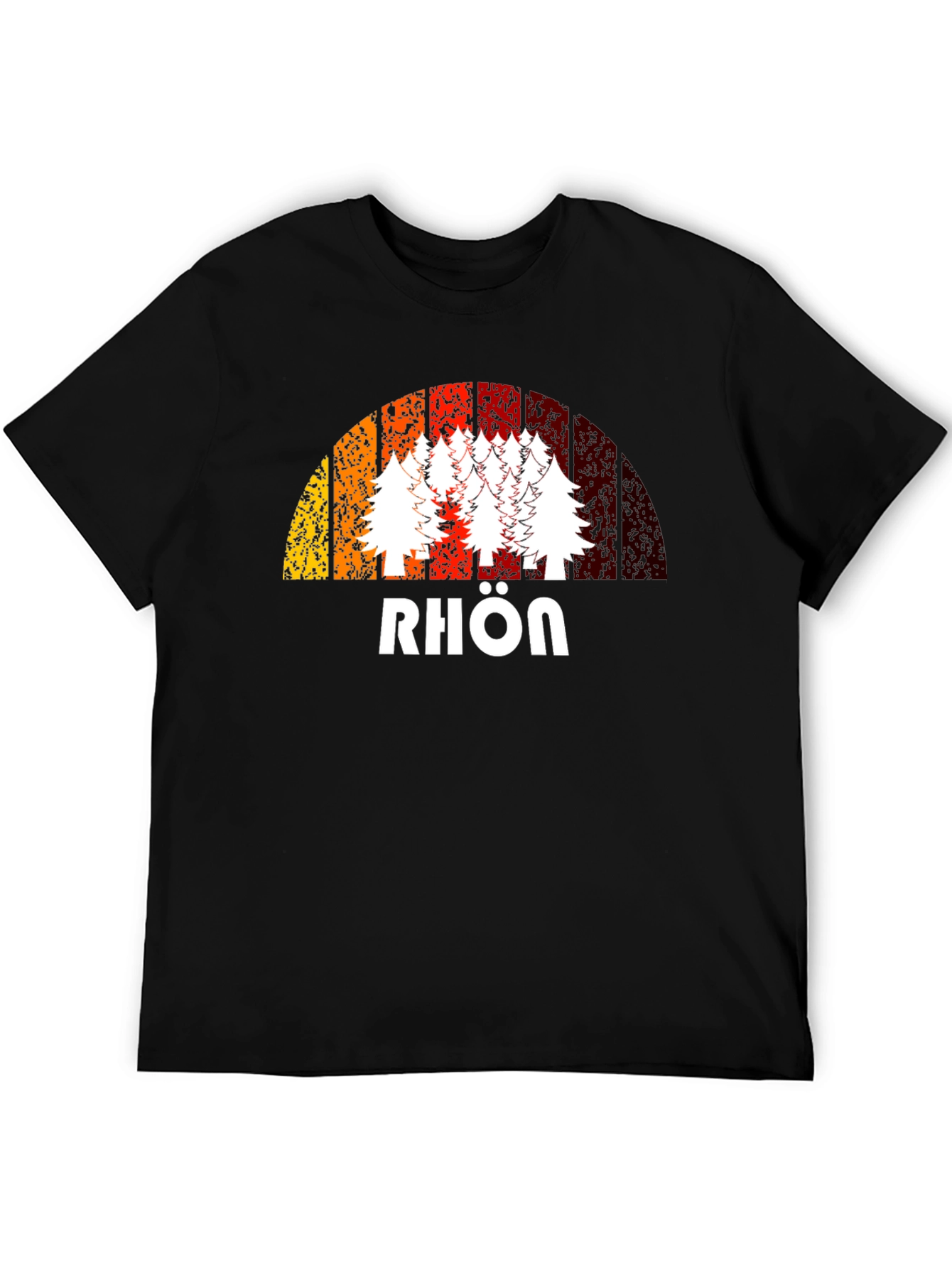 Rhön Forest T-Shirt - Vintage Style Tree Graphic Tee