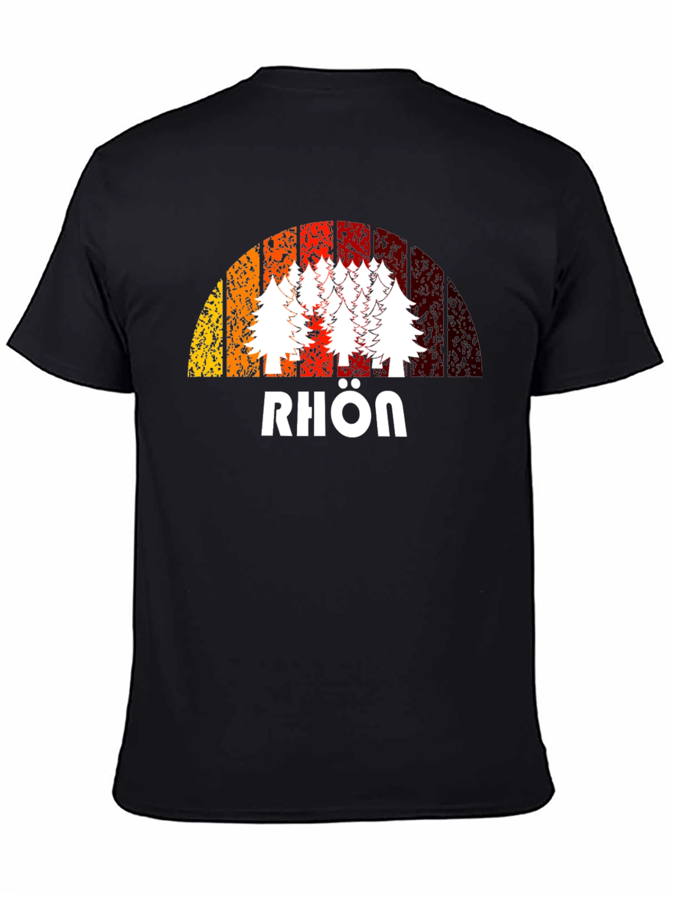 Rhön Forest T-Shirt - Vintage Style Tree Graphic Tee