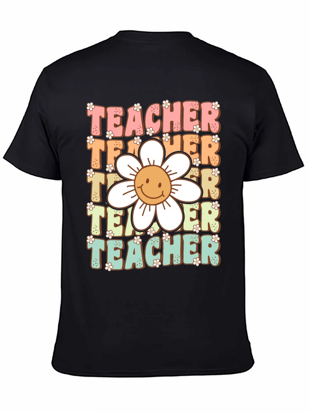 Retro Teacher Graphic T-Shirt