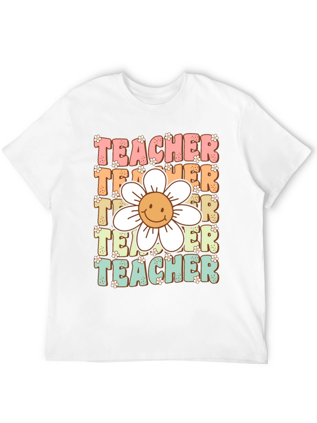 Retro Teacher Graphic T-Shirt