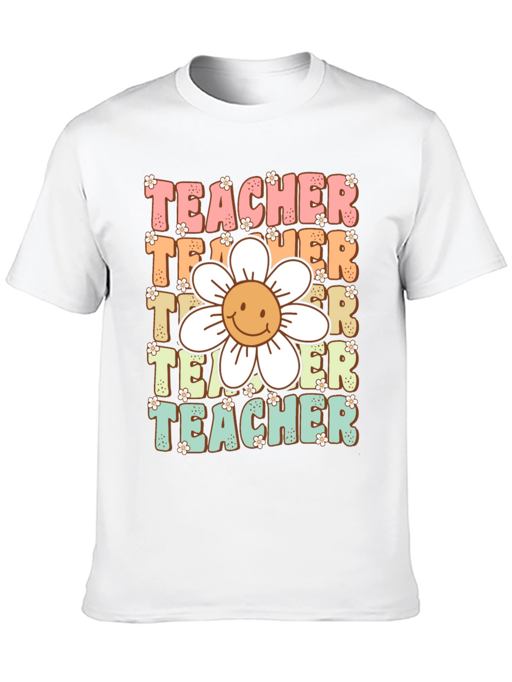Retro Teacher Graphic T-Shirt