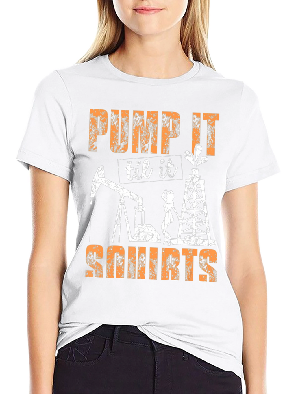 Pump It Til It Squirts Graphic Tee