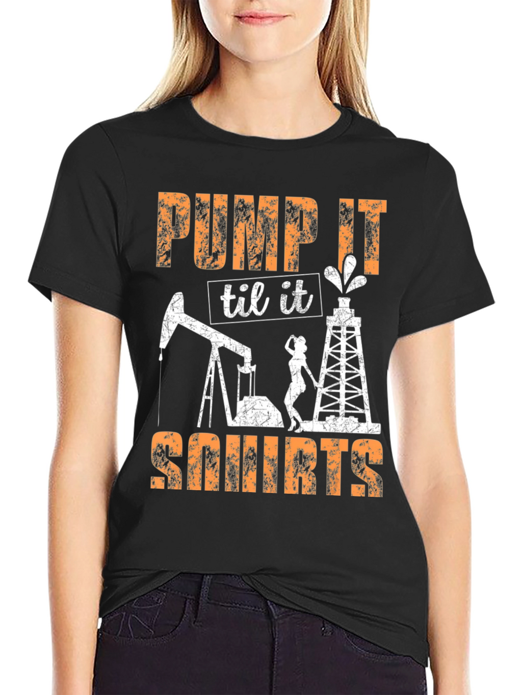 Pump It Til It Squirts Graphic Tee