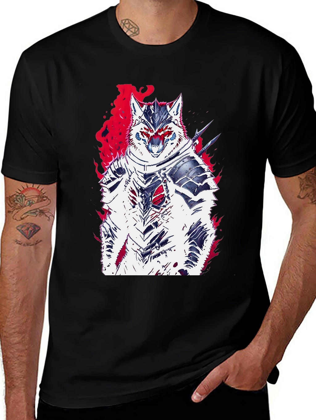 Wolf Warrior Graphic Tee