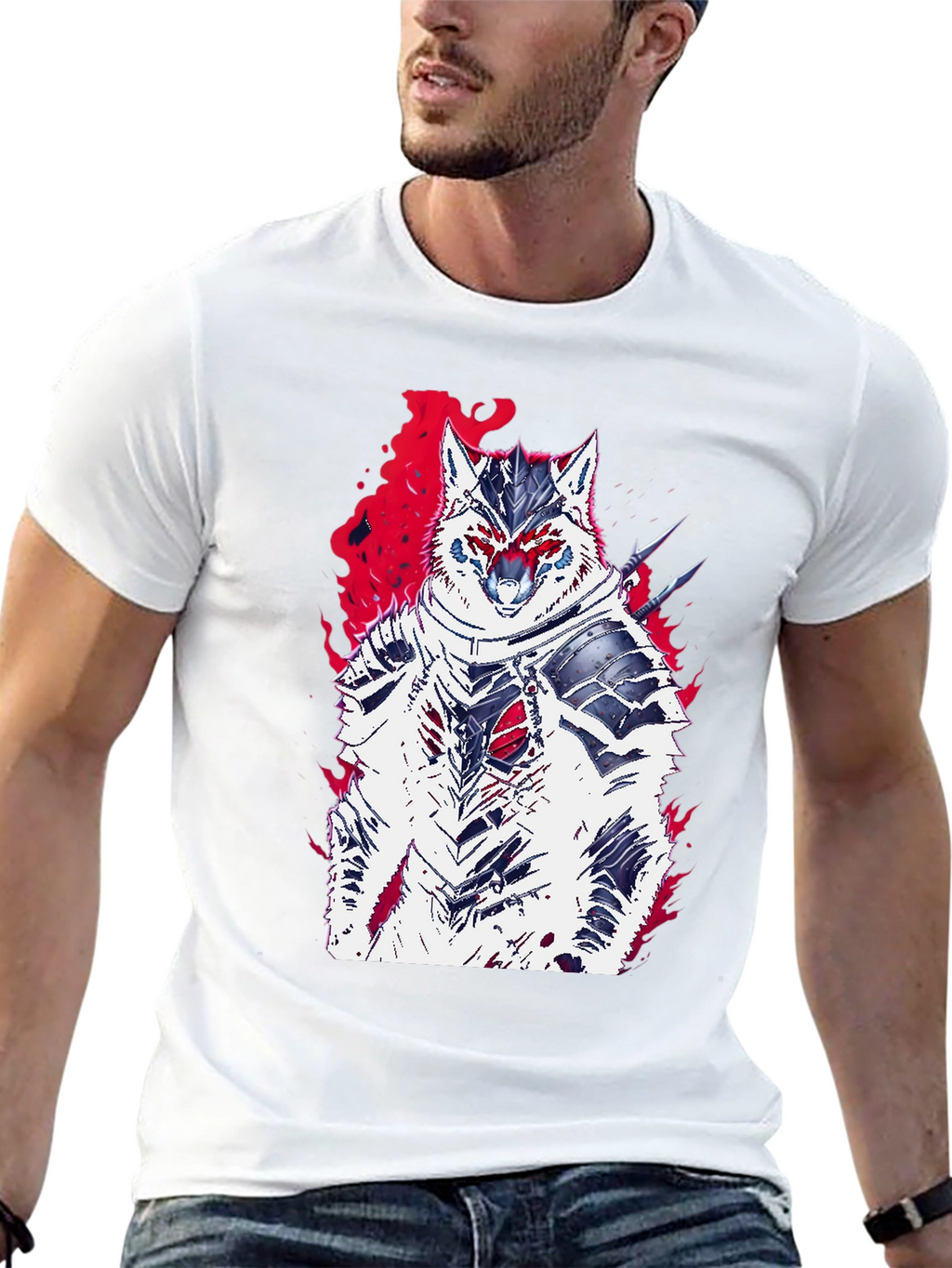 Wolf Warrior Graphic Tee