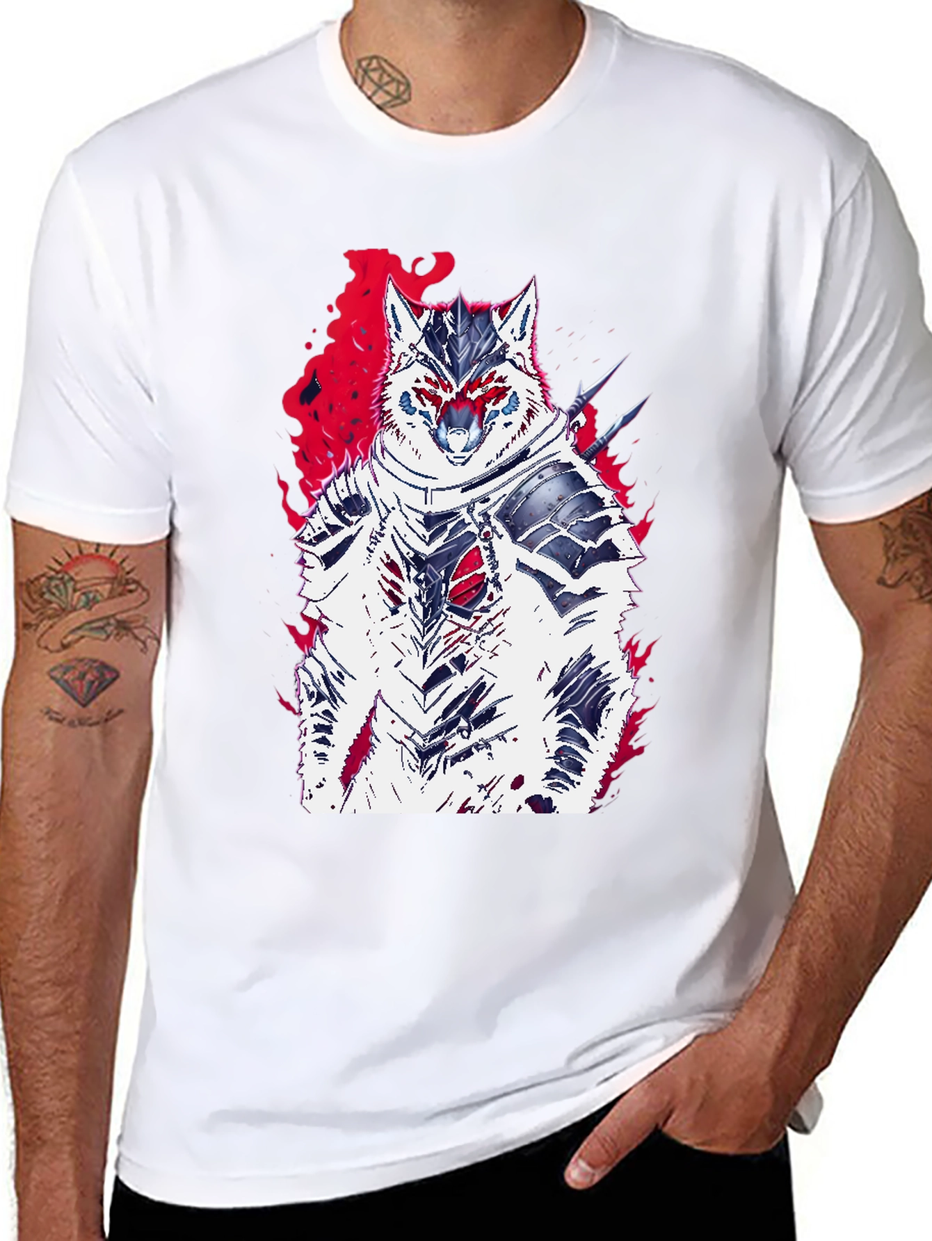 Wolf Warrior Graphic Tee