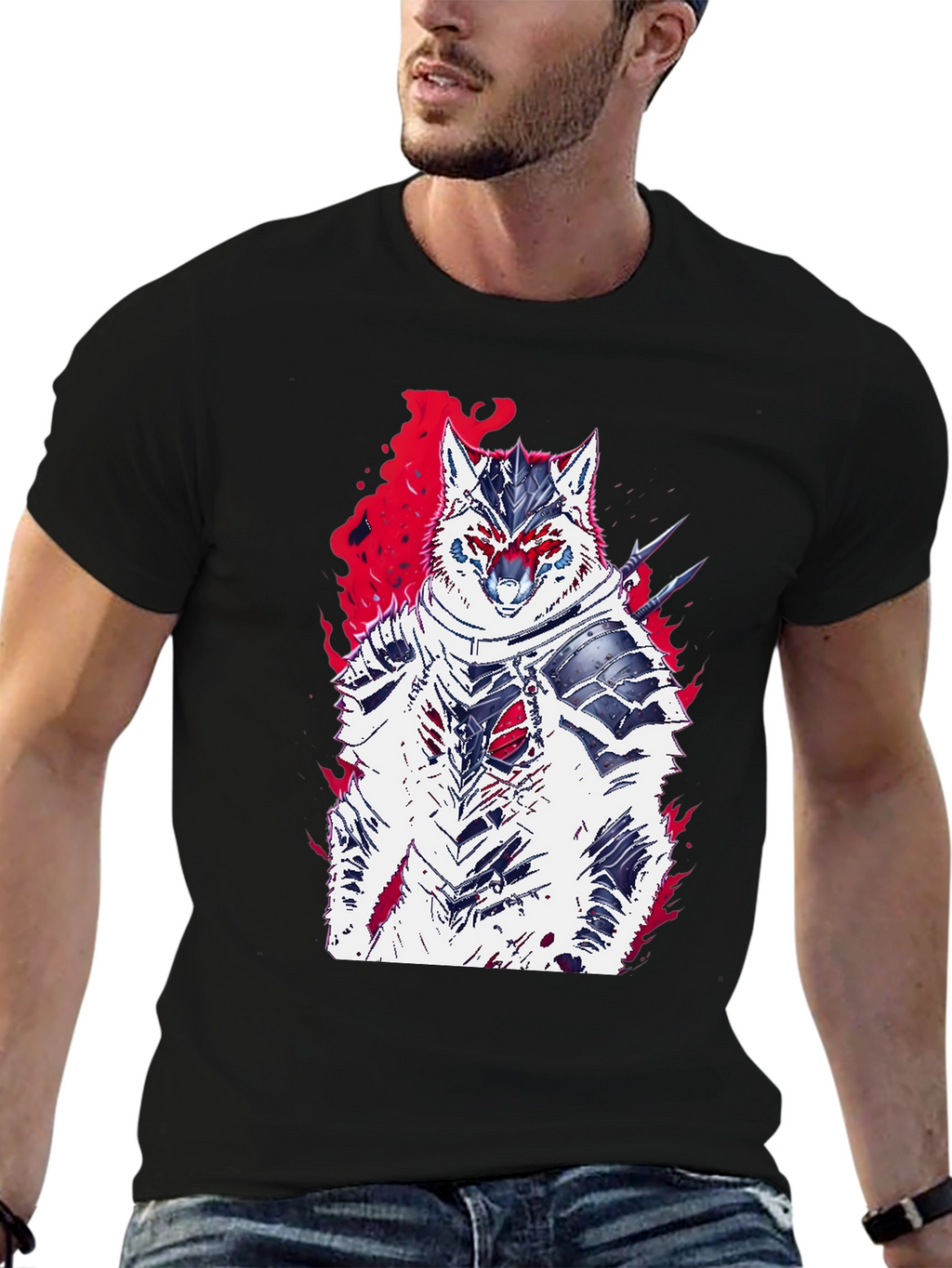 Wolf Warrior Graphic Tee