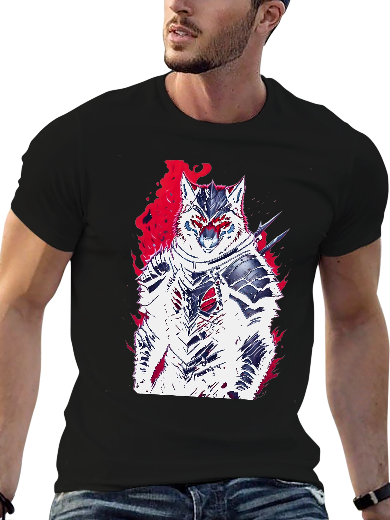 Wolf Warrior Graphic Tee