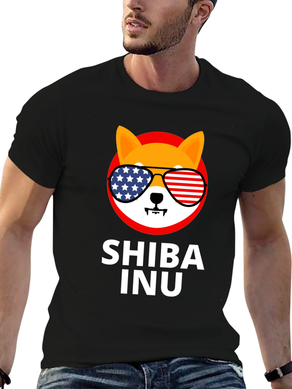 Shiba Inu Patriotic T-Shirt