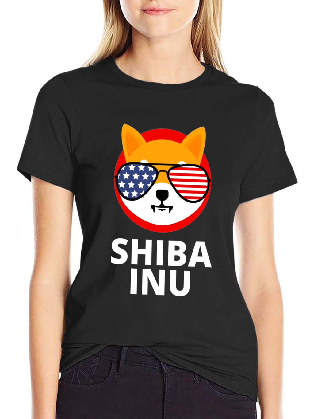 Shiba Inu Patriotic T-Shirt