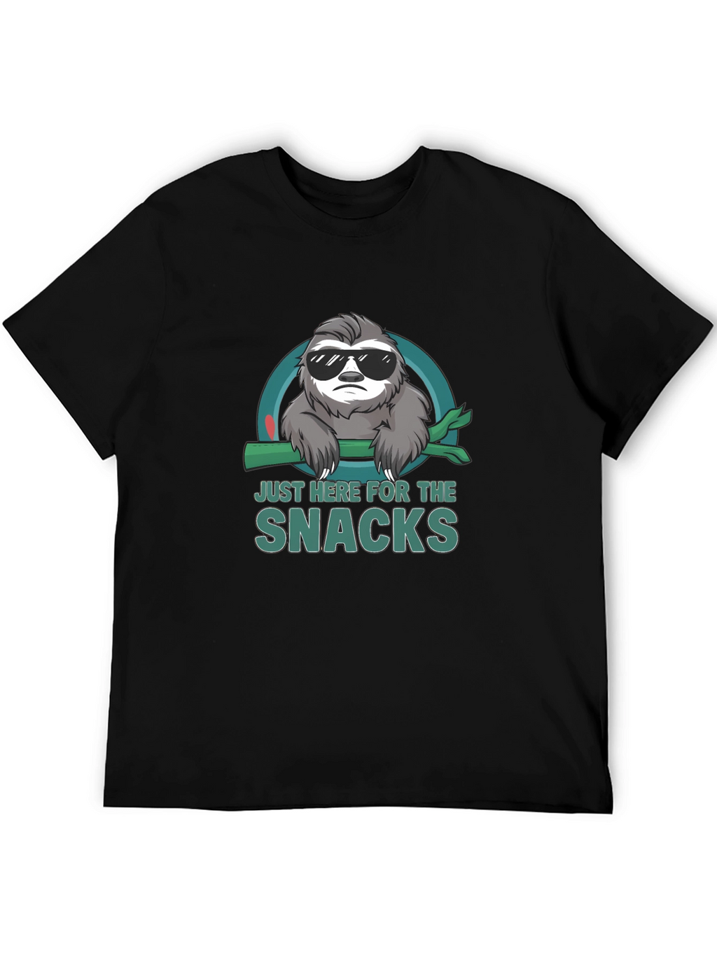 Just Here For Snacks Sloth T-Shirt