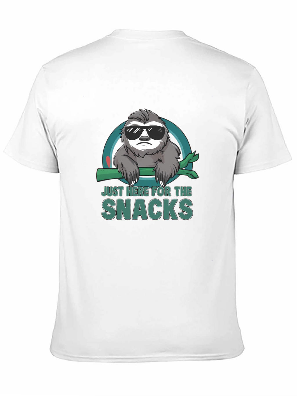 Just Here For Snacks Sloth T-Shirt