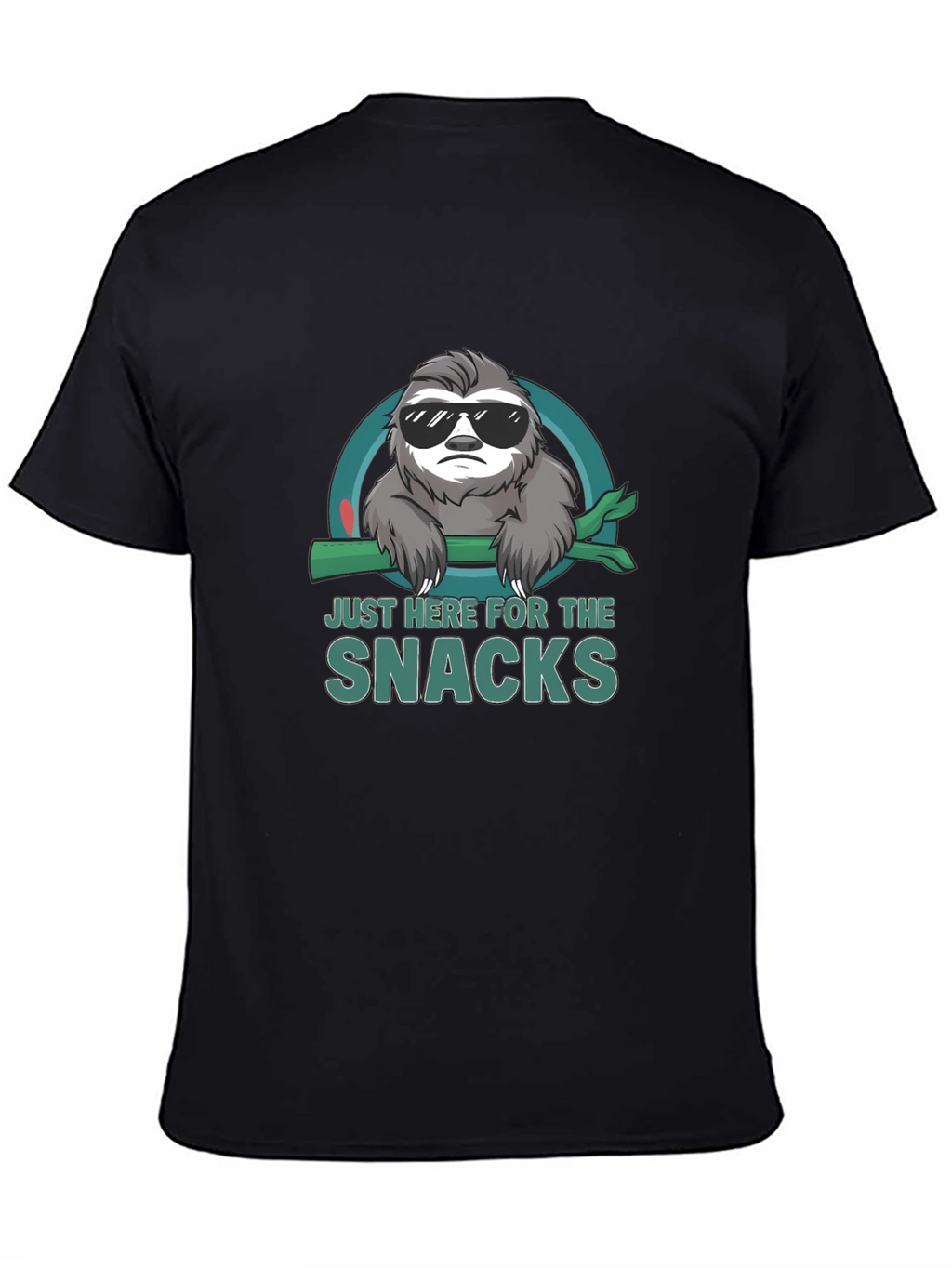 Just Here For Snacks Sloth T-Shirt