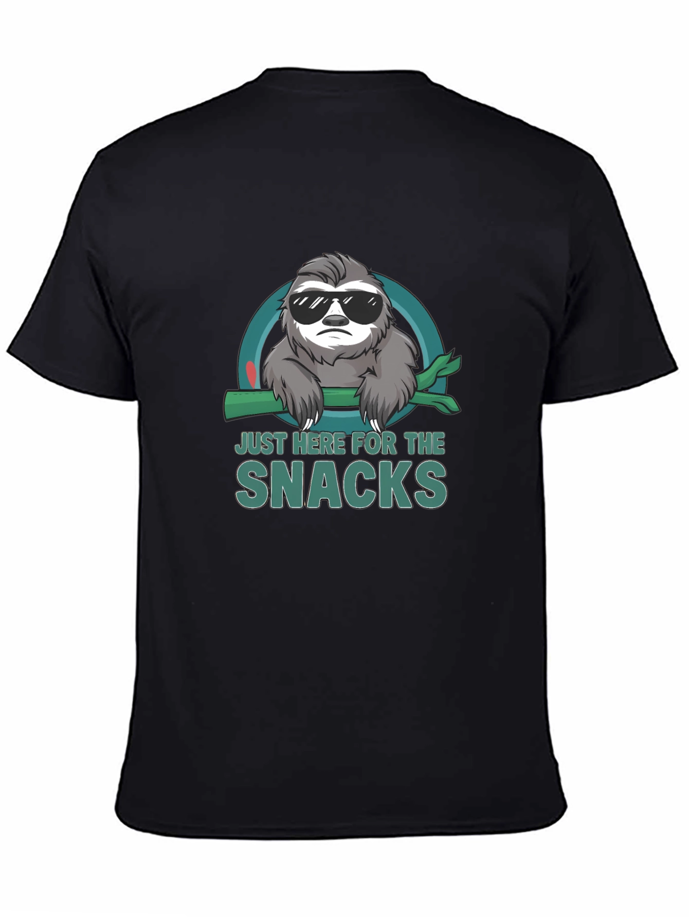 Just Here For Snacks Sloth T-Shirt