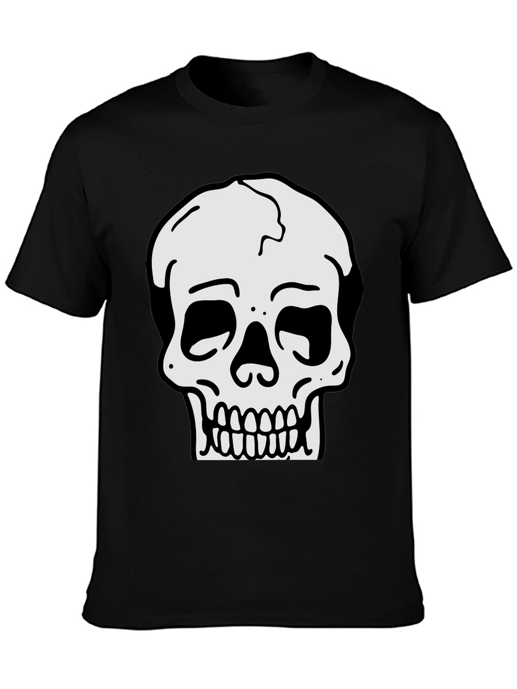 Skull Graphic Black T-Shirt