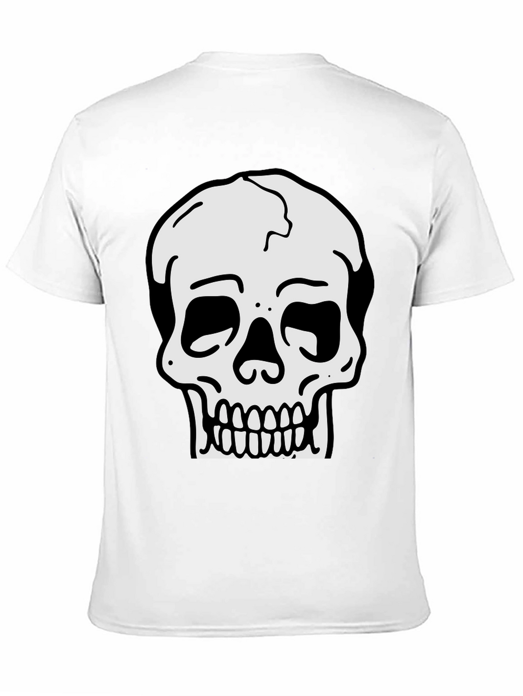 Skull Graphic Black T-Shirt