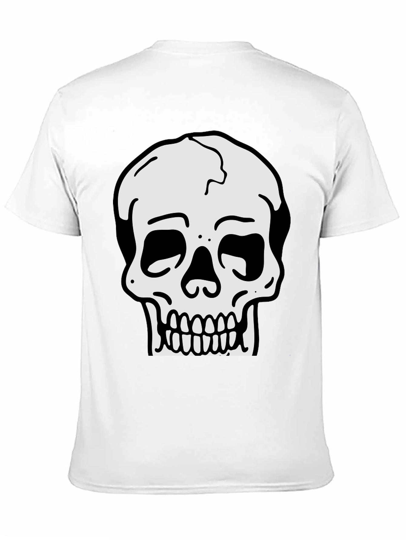 Skull Graphic Black T-Shirt