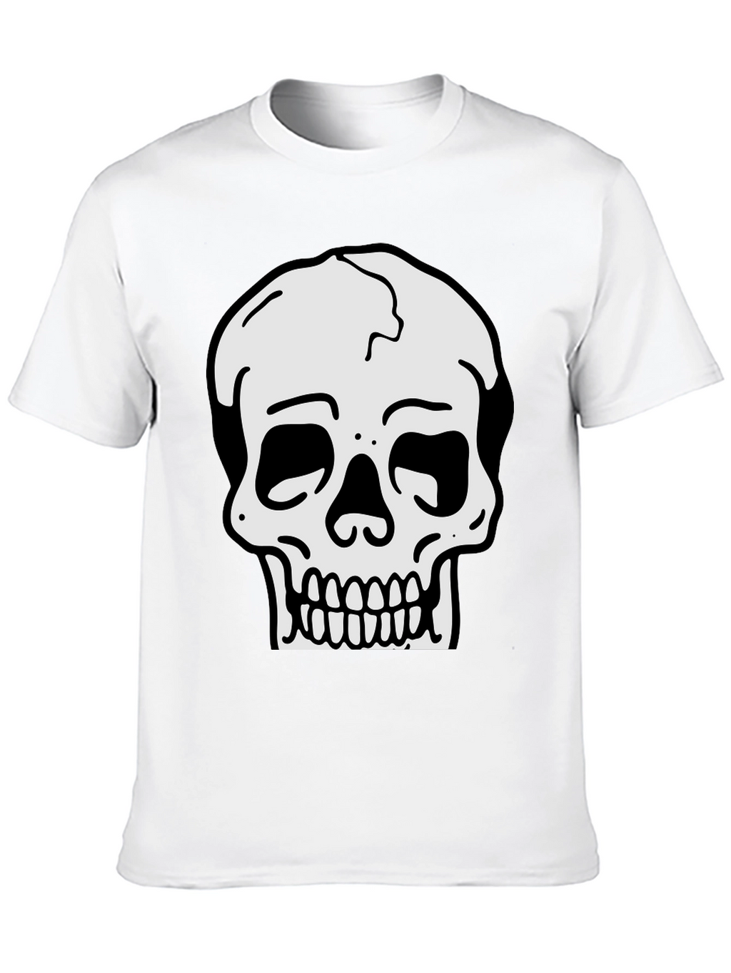 Skull Graphic Black T-Shirt