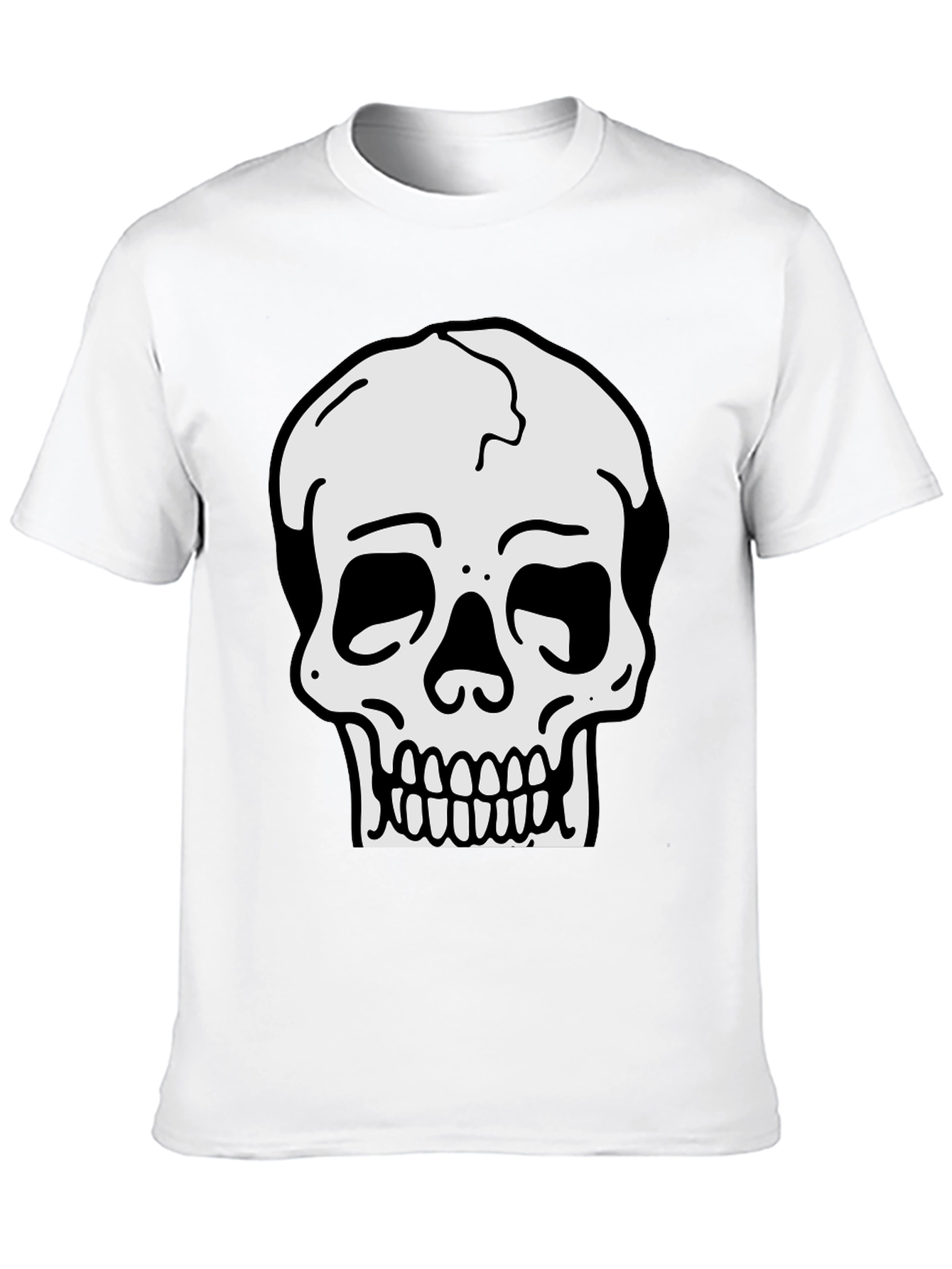 Skull Graphic Black T-Shirt