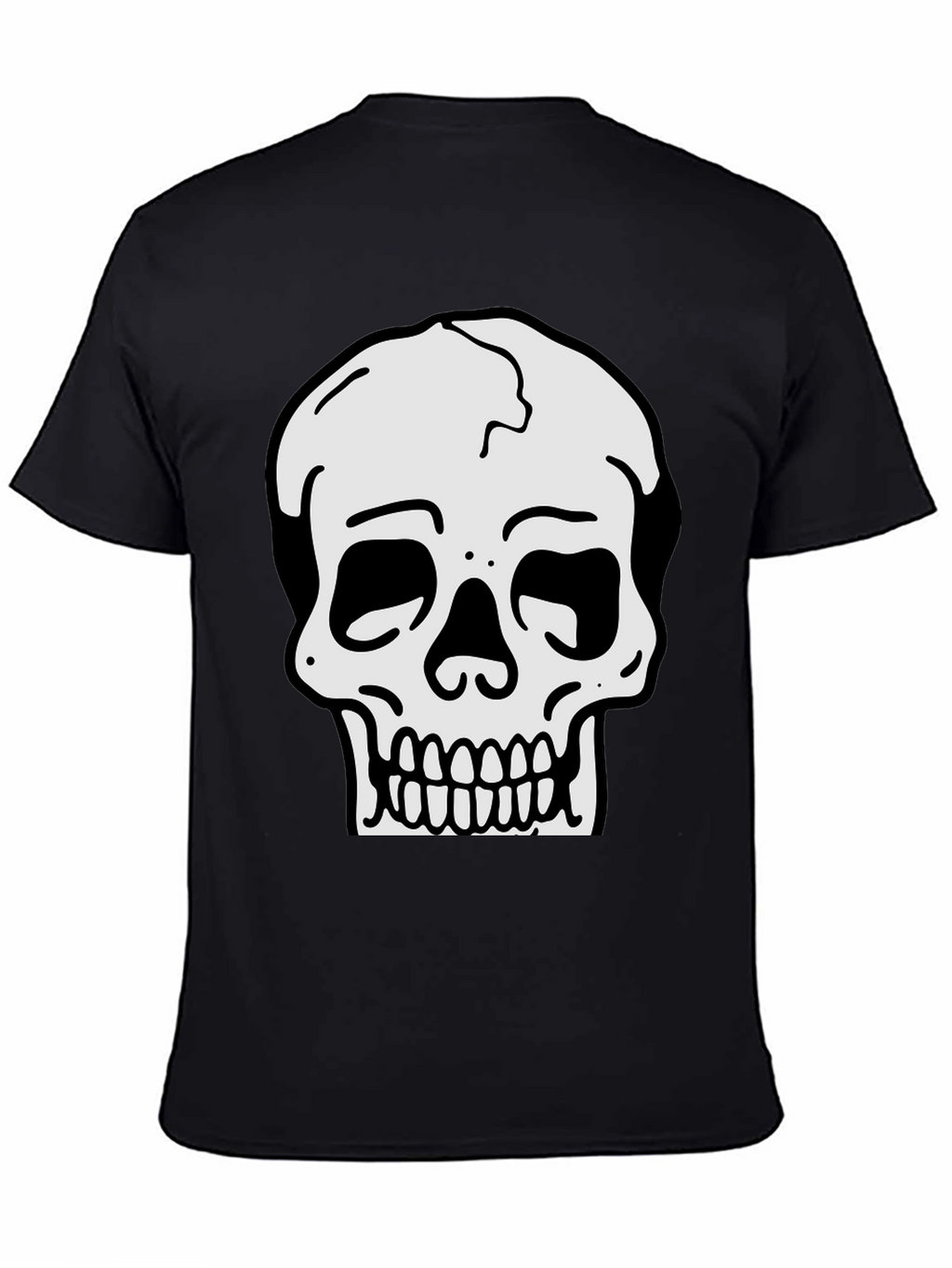 Skull Graphic Black T-Shirt