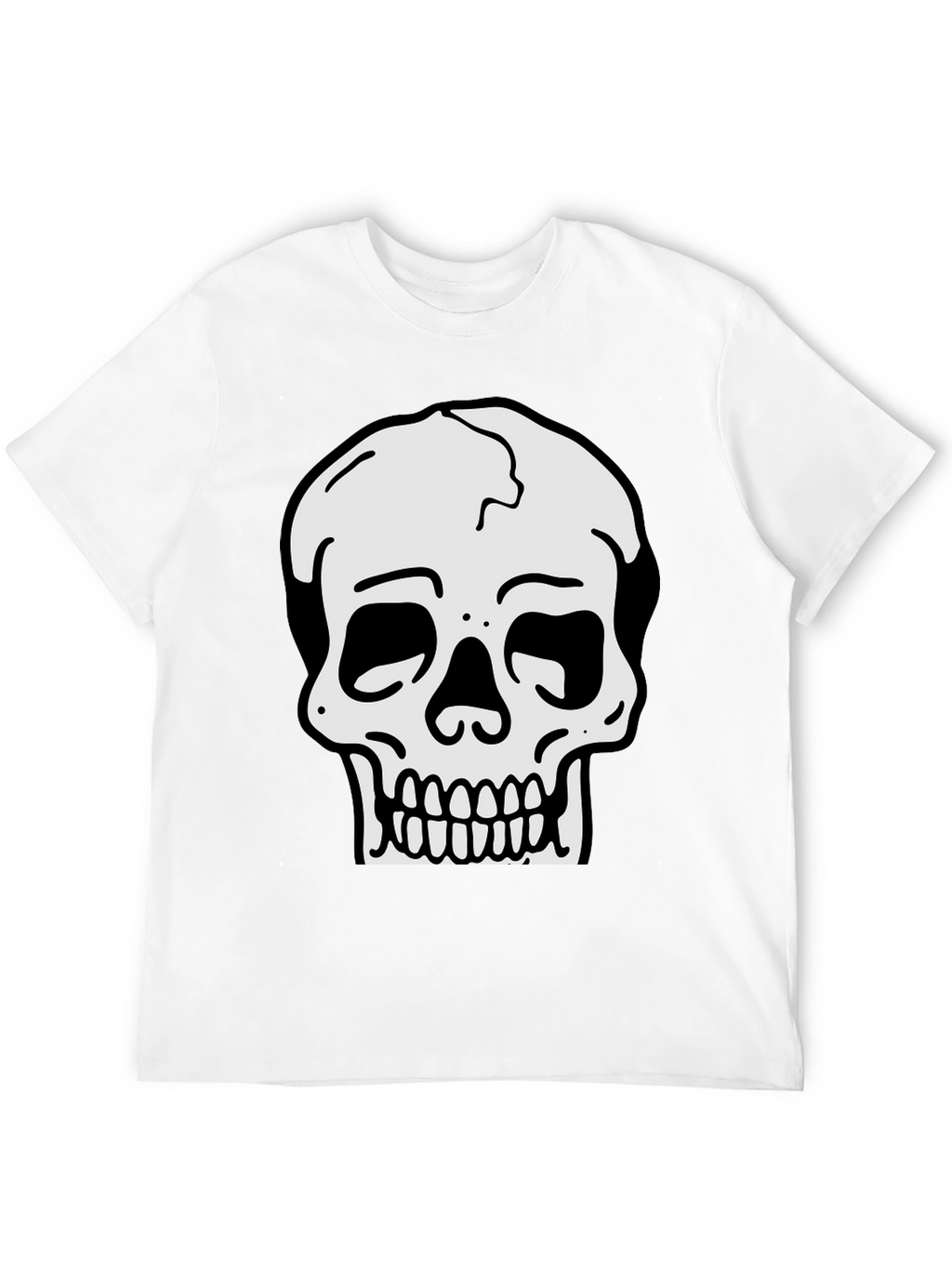 Skull Graphic Black T-Shirt