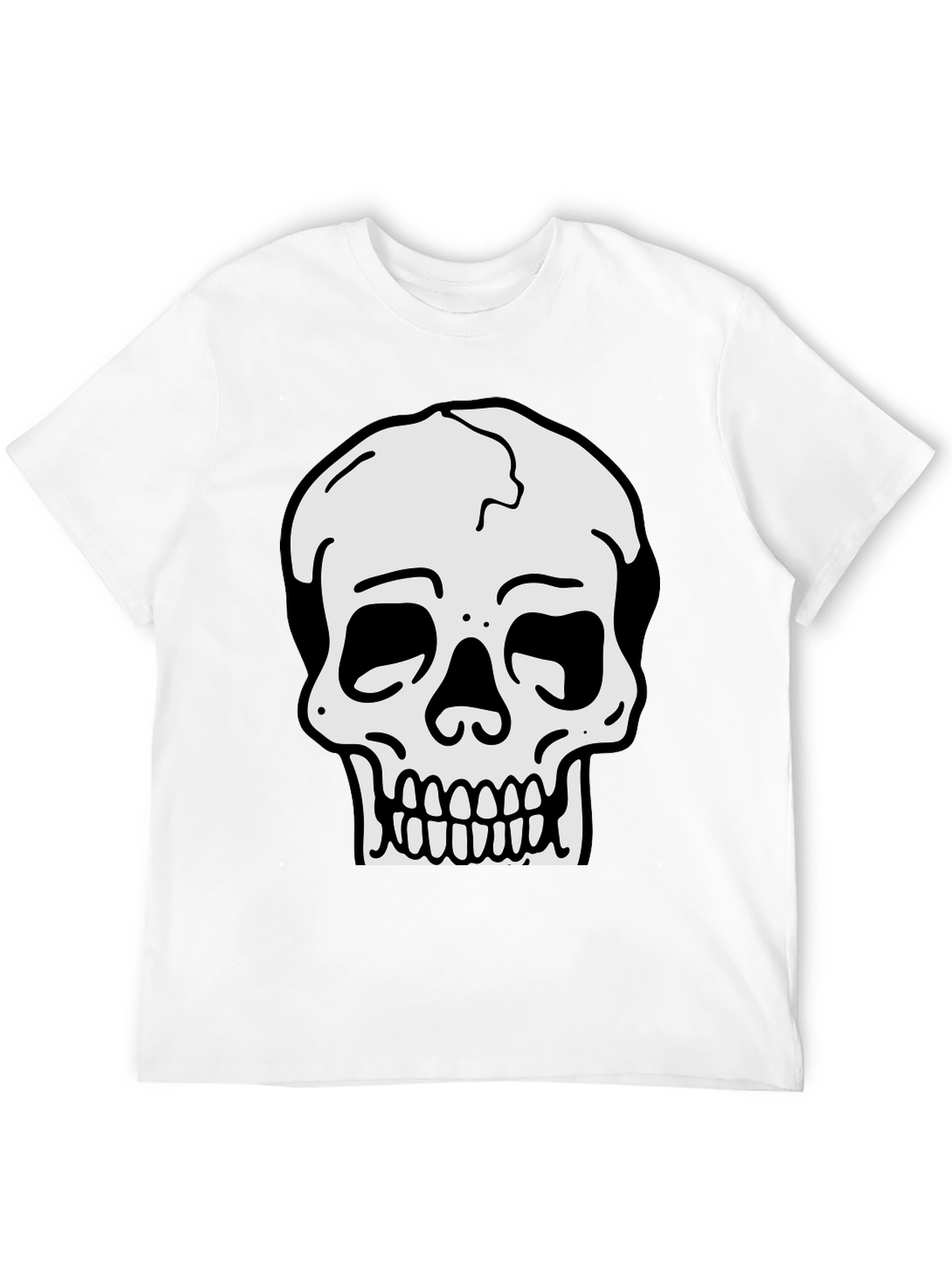 Skull Graphic Black T-Shirt