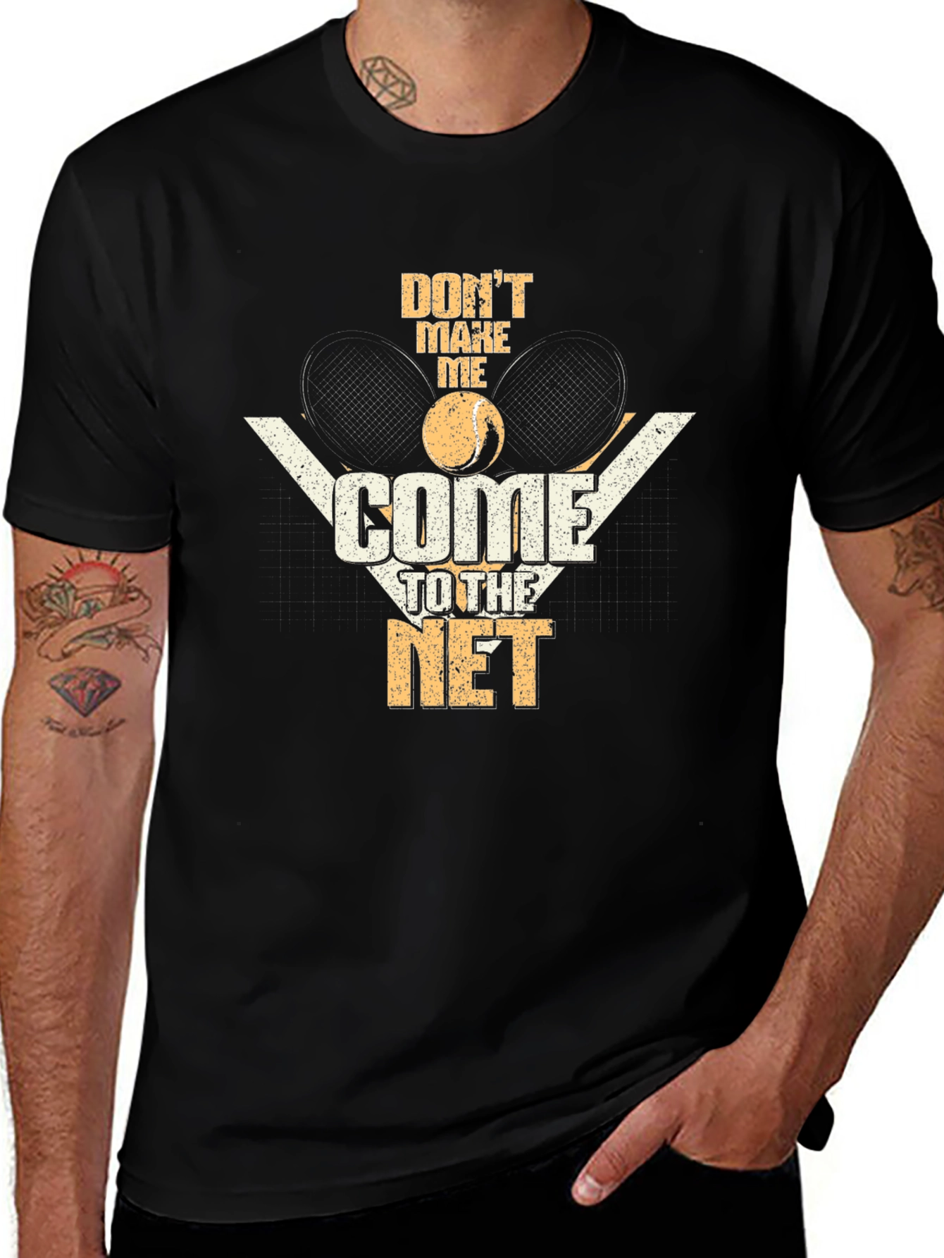 Dont Make Me Come to the Net T-Shirt