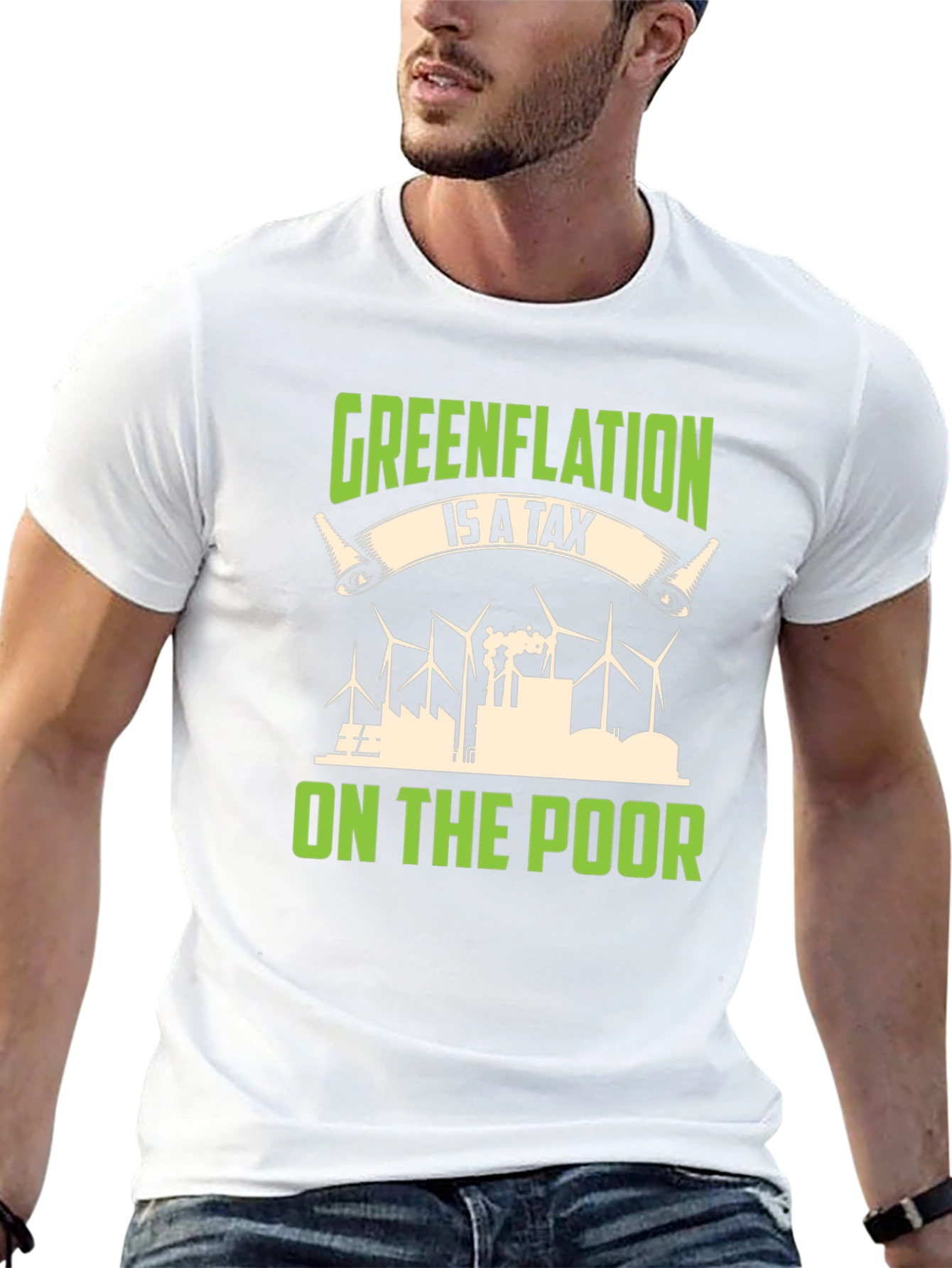 Greenflation T-Shirt: Tax on the Poor Political Tee