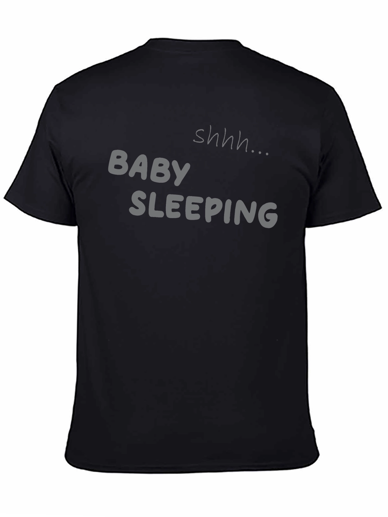 Shhh... Baby Sleeping Graphic Tee - Soft & Comfy Cotton