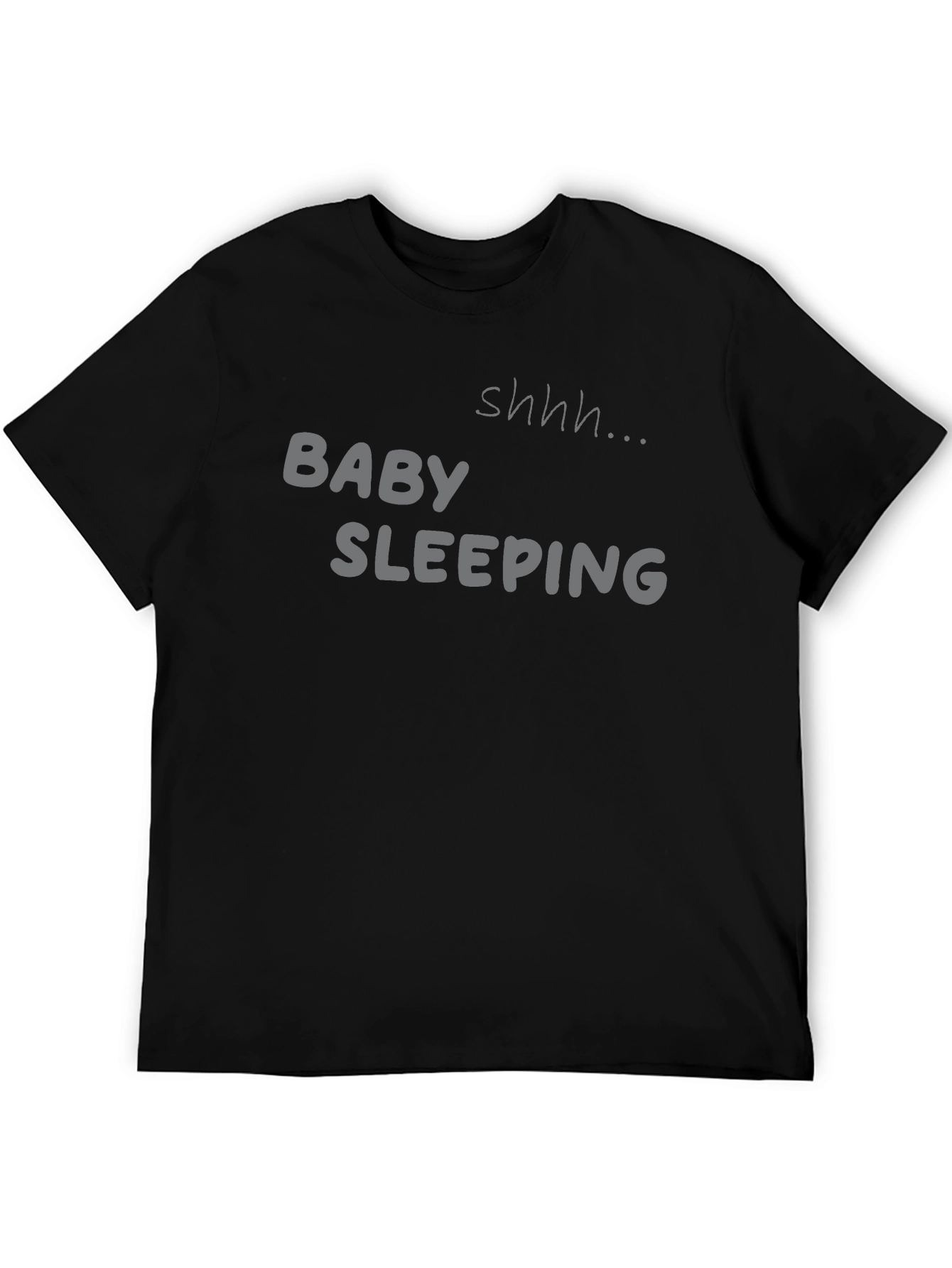 Shhh... Baby Sleeping Graphic Tee - Soft & Comfy Cotton