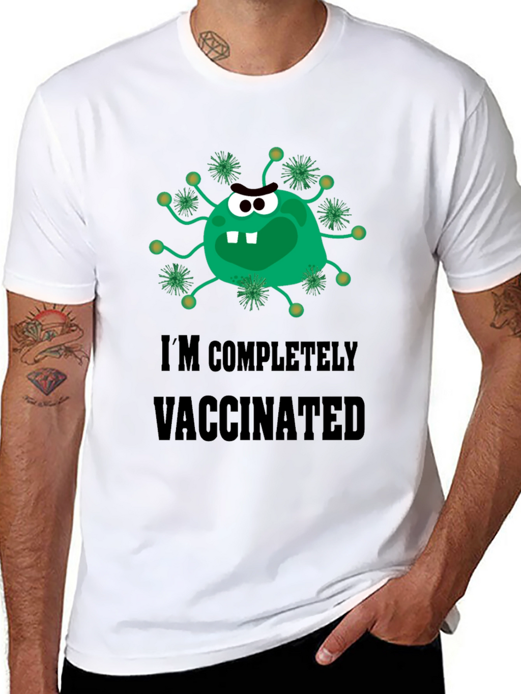 Completely Vaccinated Novelty T-Shirt