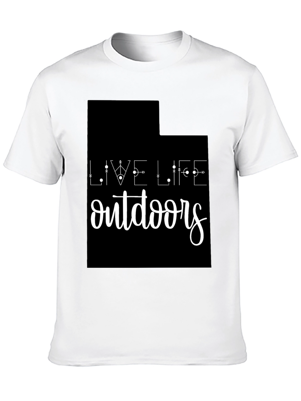 Live Life Outdoors Graphic T-Shirt