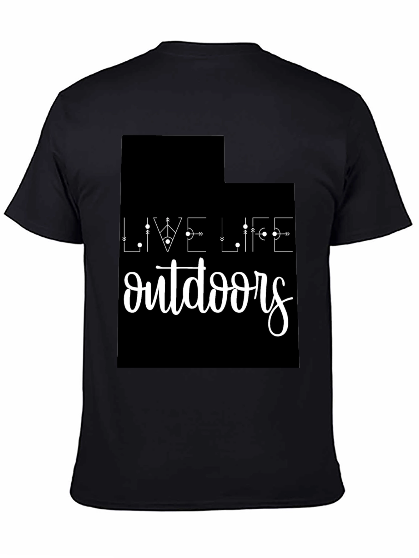 Live Life Outdoors Graphic T-Shirt
