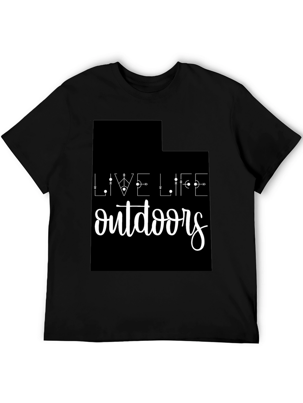 Live Life Outdoors Graphic T-Shirt