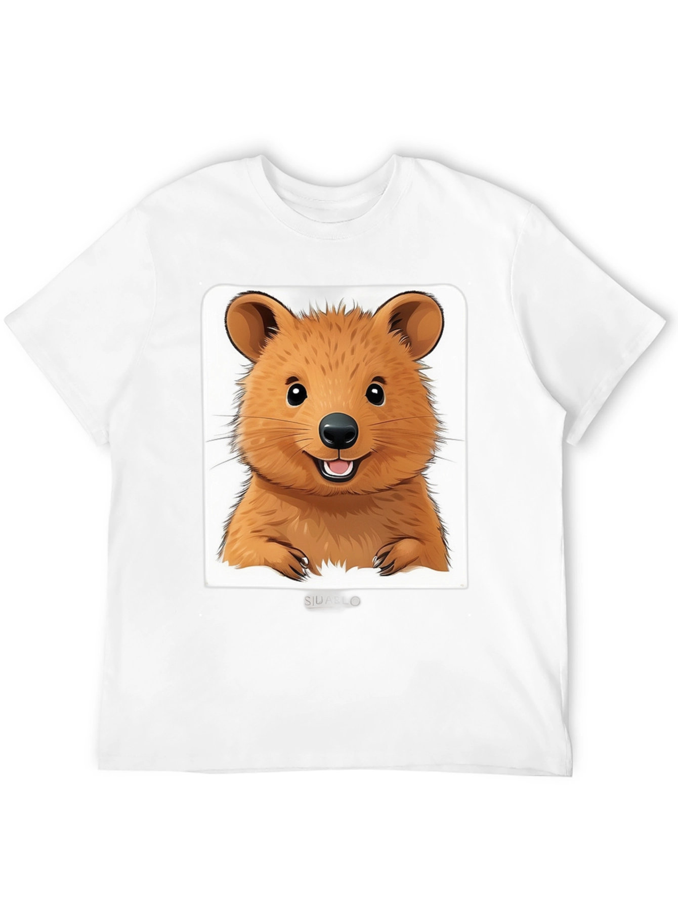 Cute Quokka Graphic T-Shirt - Unisex Black Tee