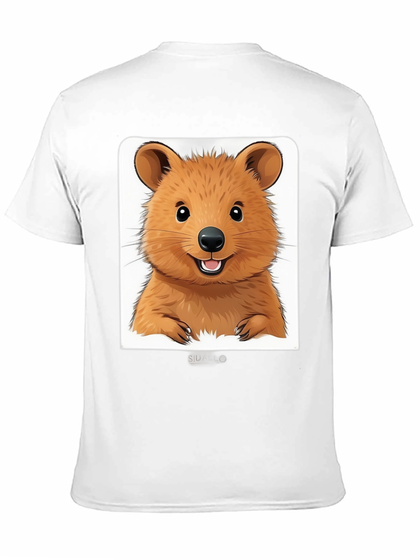 Cute Quokka Graphic T-Shirt - Unisex Black Tee