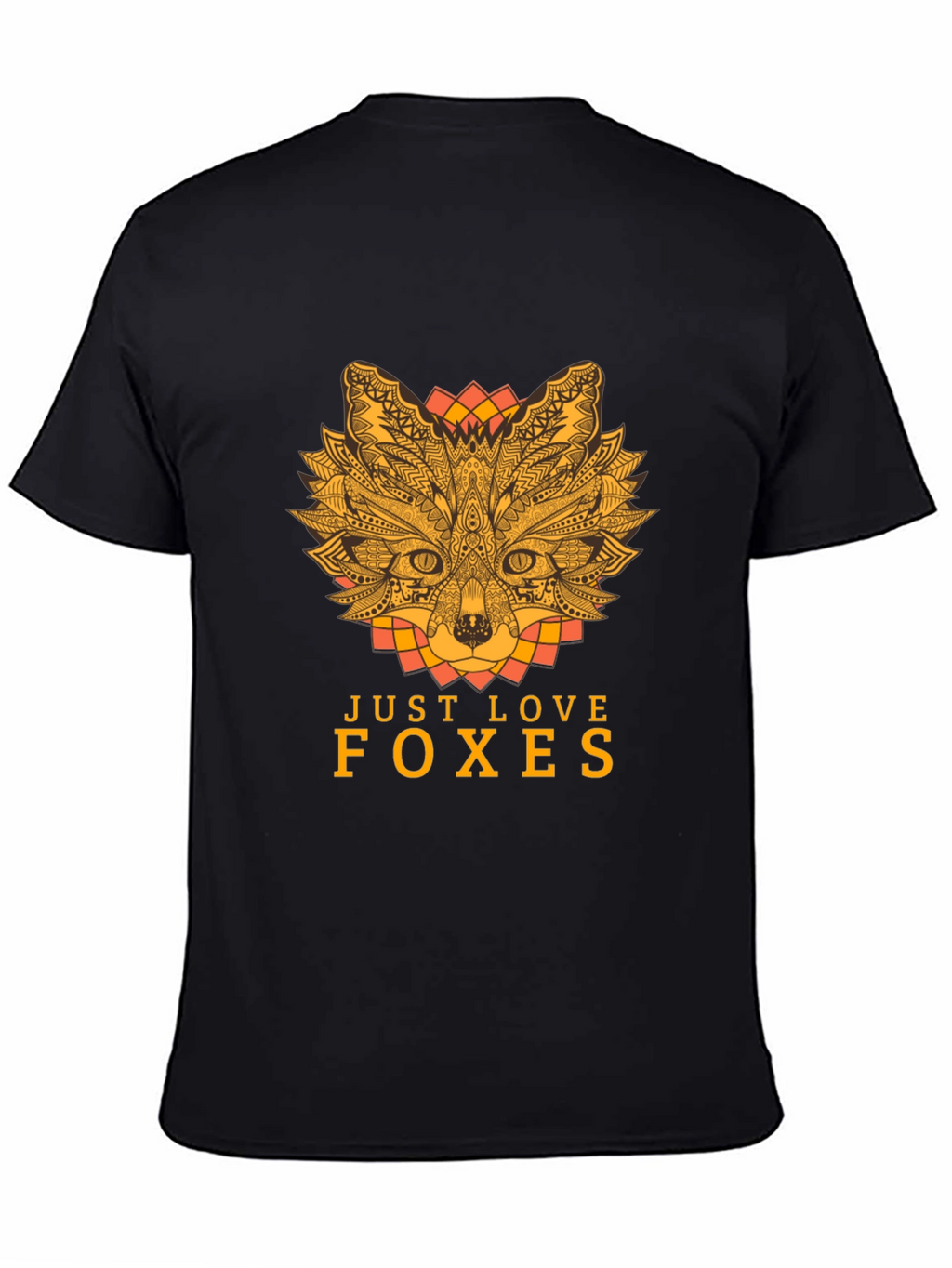 Just Love Foxes Graphic Tee Short Sleeve T-Shirt