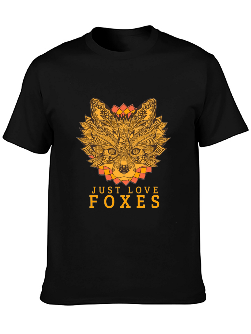 Just Love Foxes Graphic Tee Short Sleeve T-Shirt
