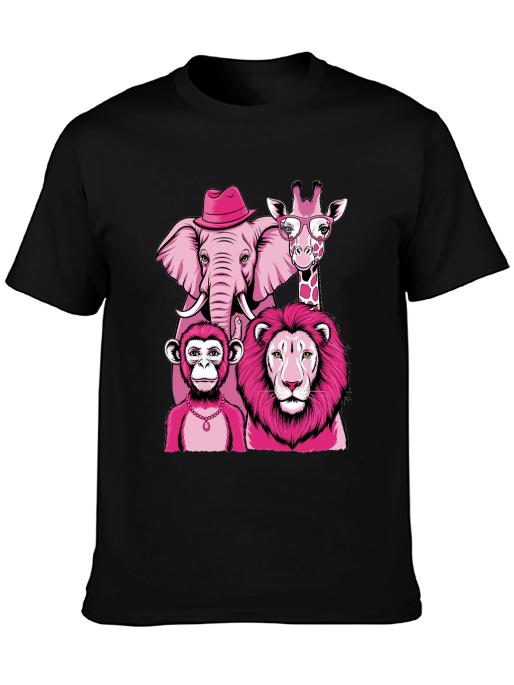 Pink Animal Squad T-Shirt